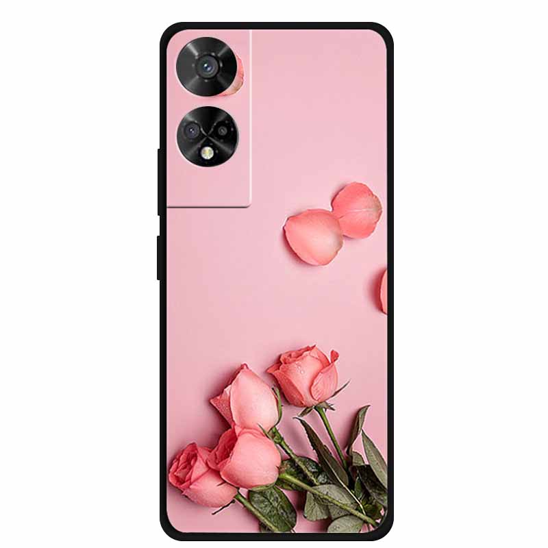 For TCL 50 SE Case Funny Painted Soft Silicone Back Cover for TCL 50 XE TPU Cool Skeleton Hand Protective Bumper Coque TCL 50