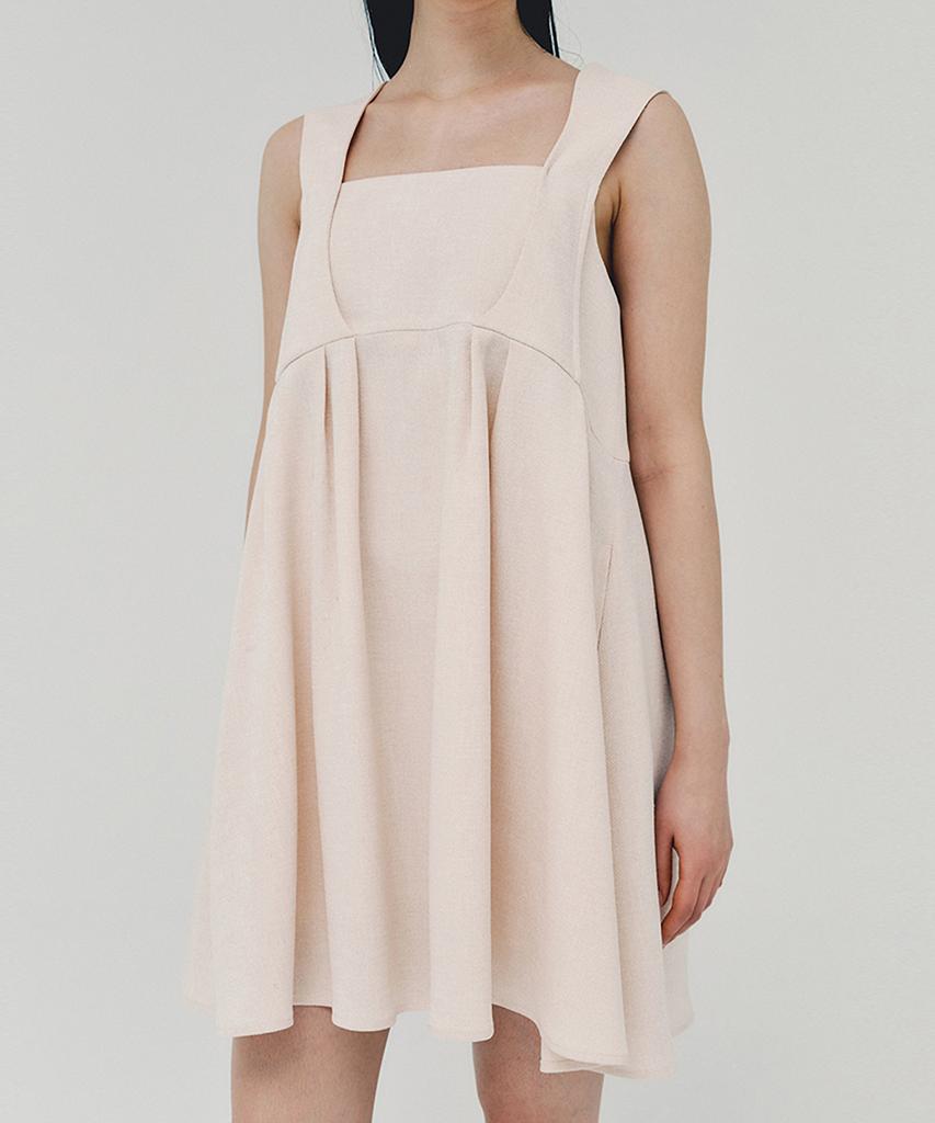 Awi Baby Doll Dress_Peach