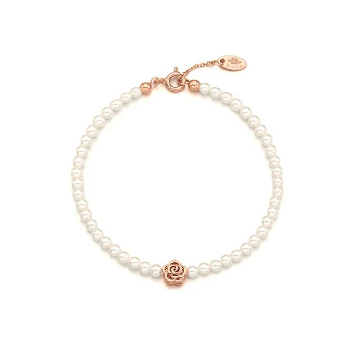 СЕРЕБРЯНЫЙ Жемчужный Браслет RC0397