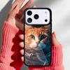 Чехол для телефона "Приключения Космического Котенка" для iPhone 17 Air 16e 15 14 13 Pro Max Задняя крышка для 12 11 Pro Coque