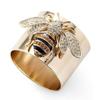 Bright Honeybee Wing Ring |Alloy Inlaid Crystal | Nature-Inspired Art Masterpiece | Evening Gala Statement Piece | Limited Craftsmanship Box