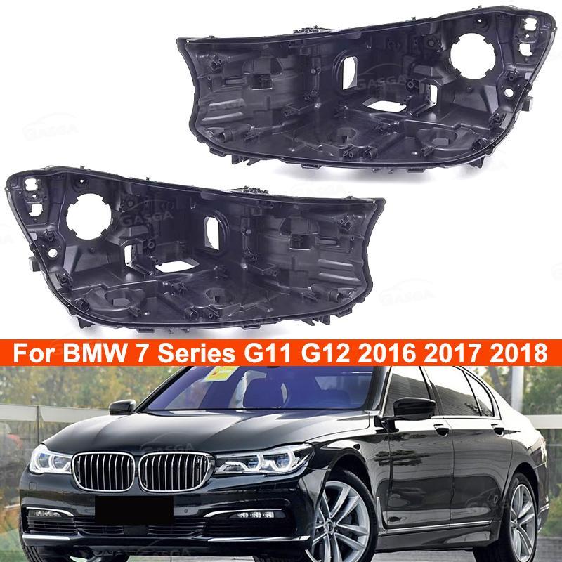 Car Accessories For BMW 7 Series G11 G12 2016 2017 2018 Headlight Base Cover Headlamp Rear Shell Lampshade Bottom Shell
