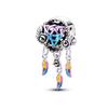 New925 Silver Family Heart-Shaped Bead Boy Girl Pendant Suitable For European Original Bracelet DIY Accessories ExquisiteJewelry