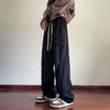 Мужские повседневные брюки на весну и осень, мужские брюки, брюки до пола, свободные, универсальные, широкие штаны для пота