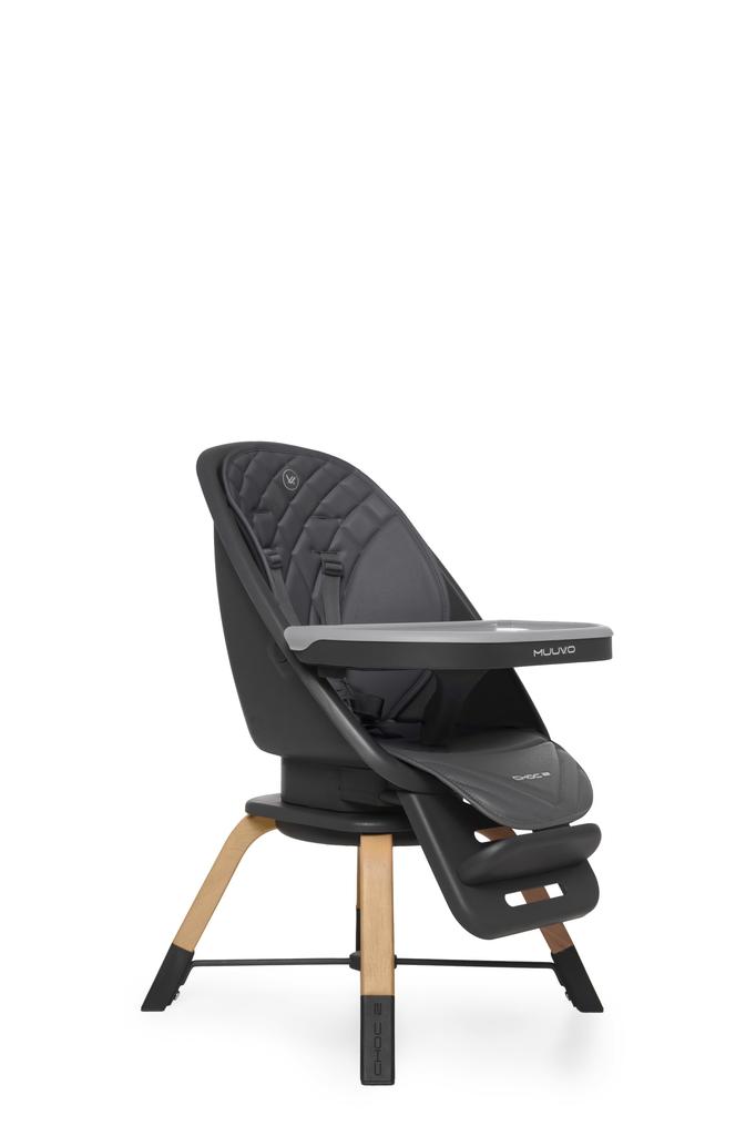 Стульчик для кормления MUUVO CHOC 2 GRAPHITE, M-CHOC-2-GRAPHITE