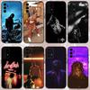 Чехол для телефона Don T-Toliver Hardstone Psycho для Samsung Galaxy A13, A21s, A22, A31, A32, A52, A53, A71, A80, Мягкий черный корпус