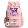 Аниме K-Pop Принт Водонепроницаемый Рюкзак Студенческий Подростковый Ранец для Мальчика Девочки Ранец Школьная Сумка Женская Большая Вместимость Дорожная Сумка Детский Подарок Mochila
