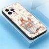 Cute P-Peter Rabbit Phone Case For iPhone 17,16,15,14,13,12,11,Plus,Pro Max,Mini,Soft Silicone Black Cover
