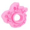 Pink Color Silicone Fondant Mold Photo Frame Design Baking Decor Tool  For Cake Decoration