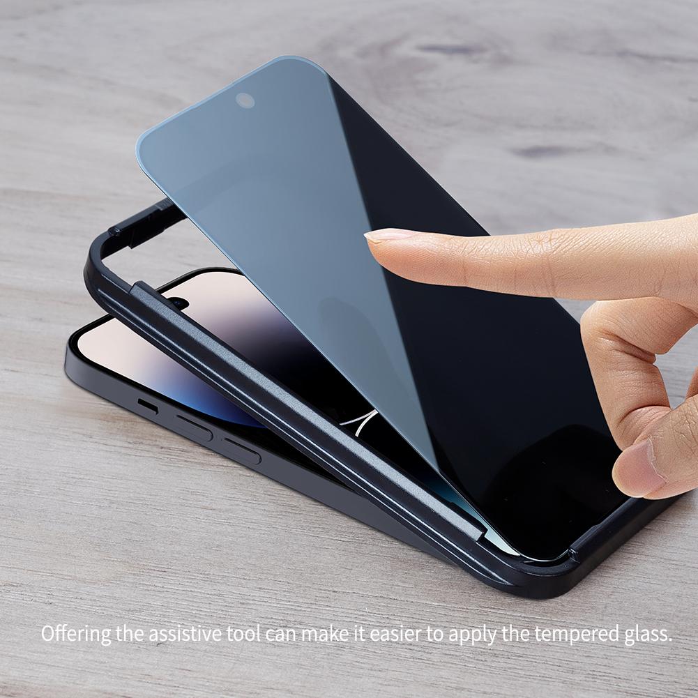 For iPhone 14 13 Pro Glass NILLKIN Guardian Full Coverage Privacy Tempered Glass Screen Protector Film for iPhone 13 Pro Max Mini Plus