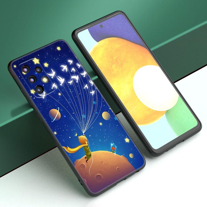 Чехол для телефона Art Little Prince для Samsung A04 A21 A30 A50 A52 S A13 A14 A22 A23 A32 A53 A73 5G A11 A12 A31 A33 A51 A70 A71 A72
