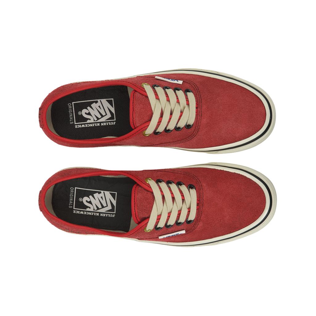 Vans Vault OG Authentic SP LX Julian Klincewicz Замшевые вишнево-красные кроссовки унисекс Волосы-Замша Вишневый-Помидор VN0A5DYGAR4