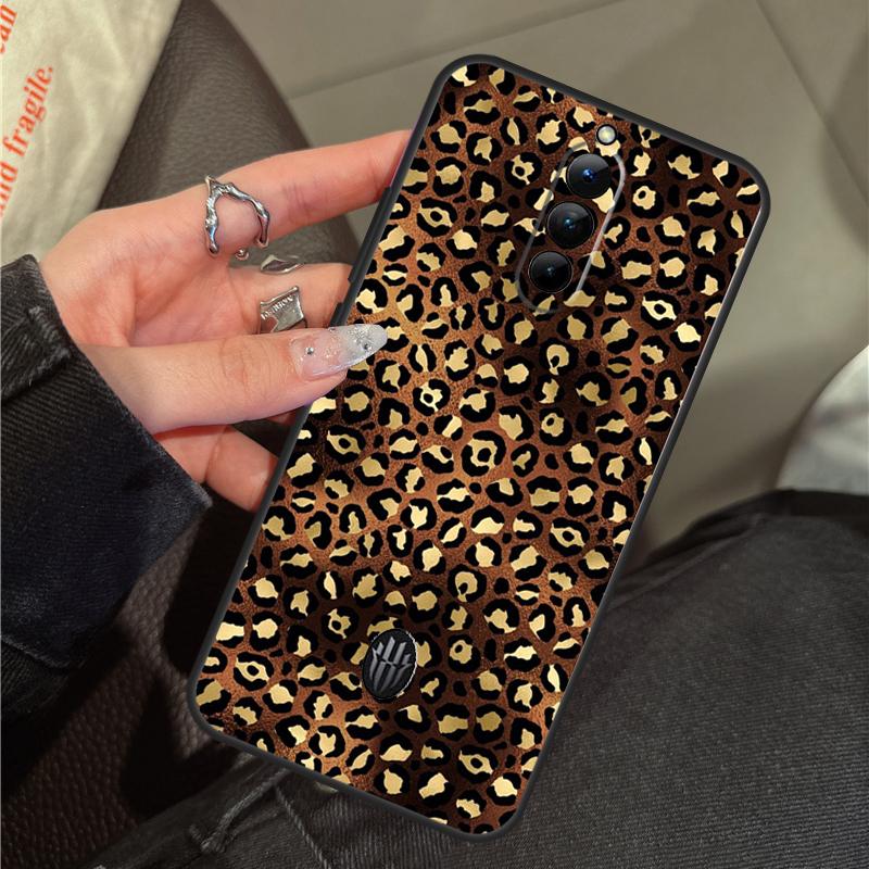Роскошный Чехол с Леопардовым Принтом для ZTE Nubia RedMagic 11 10 Pro Plus 9 8 9S 8S 10S Pro 5G 5S 6S 7S 6 7 Pro 11 Air Чехол