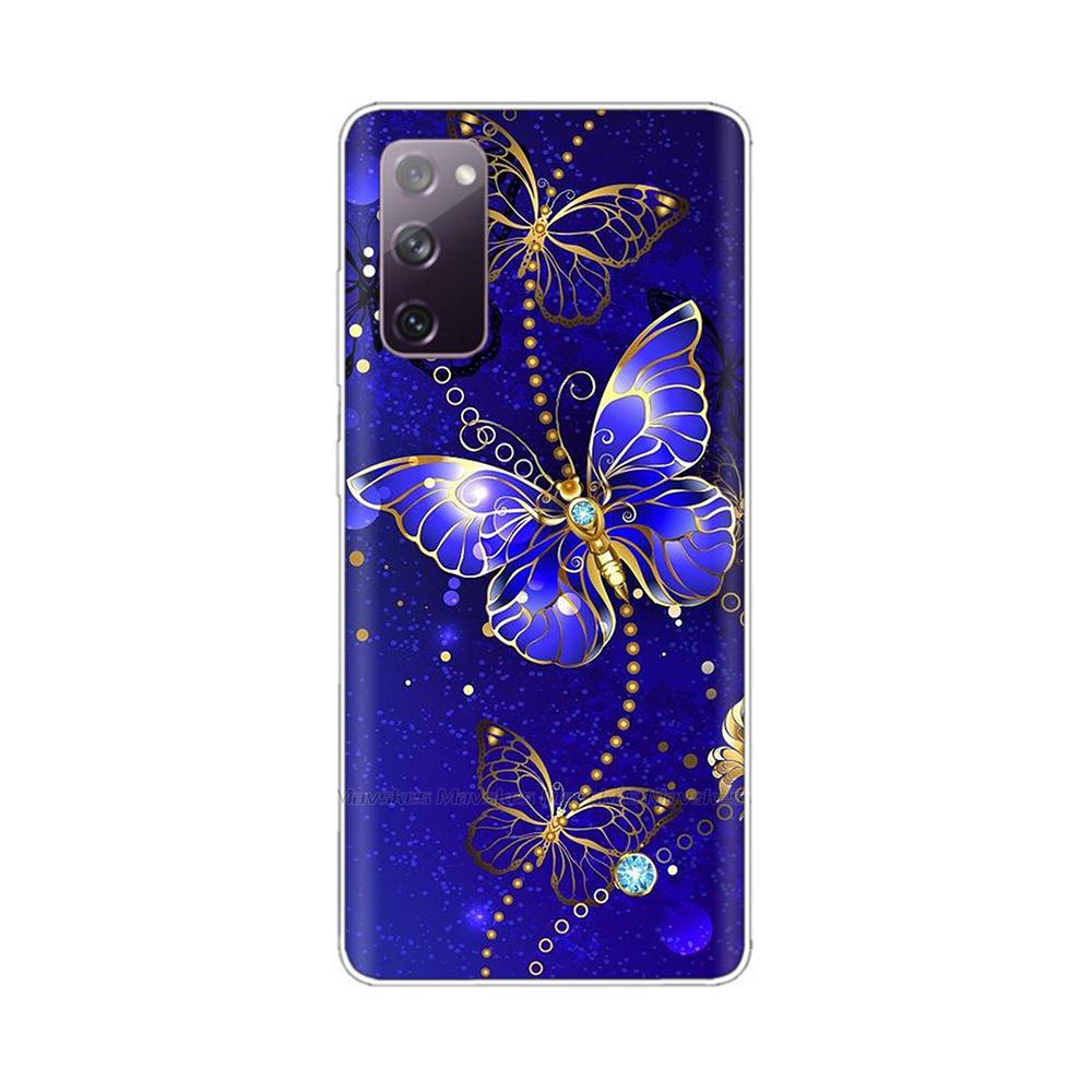 Ударопрочный чехол для Samsung Galaxy S20 FE / S21 FE Мягкий прозрачный ТПУ Силиконовые чехлы для телефона для Samsung Galaxy S20 FE Задняя крышка Capa