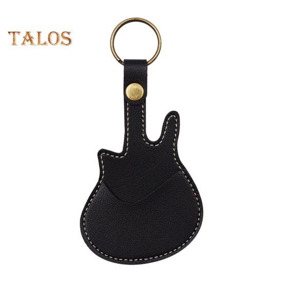 Держатель для медиаторов в форме гитары, чехол из искусственной кожи для медиатора, переносная сумка для хранения медиатора для гитаристов, любителей, учителей