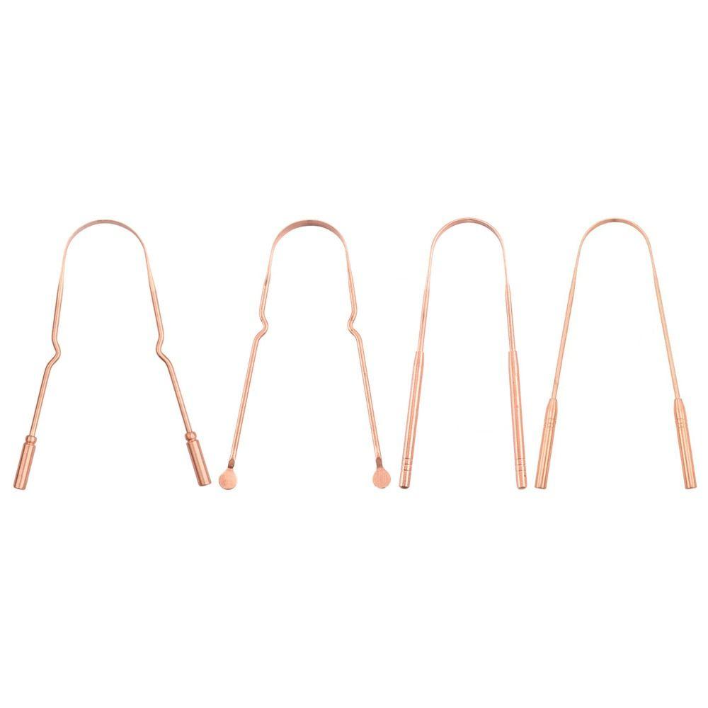 Toothbrushes Bad Breath Care Stainless Steel Oral Hygiene Tongue Scraper  Cleaner Dental Cleaning