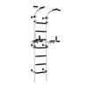 Teenager Plus Wall-mounted Gymnastic Ladder - White and Black