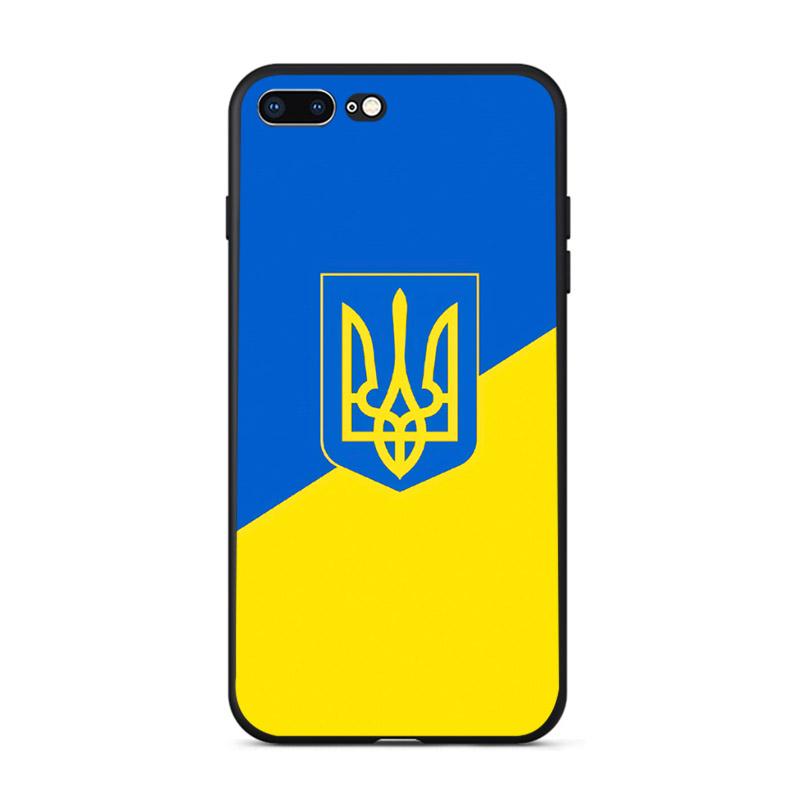 Flag of Ukraine Unique Design Phone Case For Iphone 13 12 Mini 11 Pro XS Max Hard Mobile Shell 8 7 Plus 5S 6S X XR 10 SE Cover