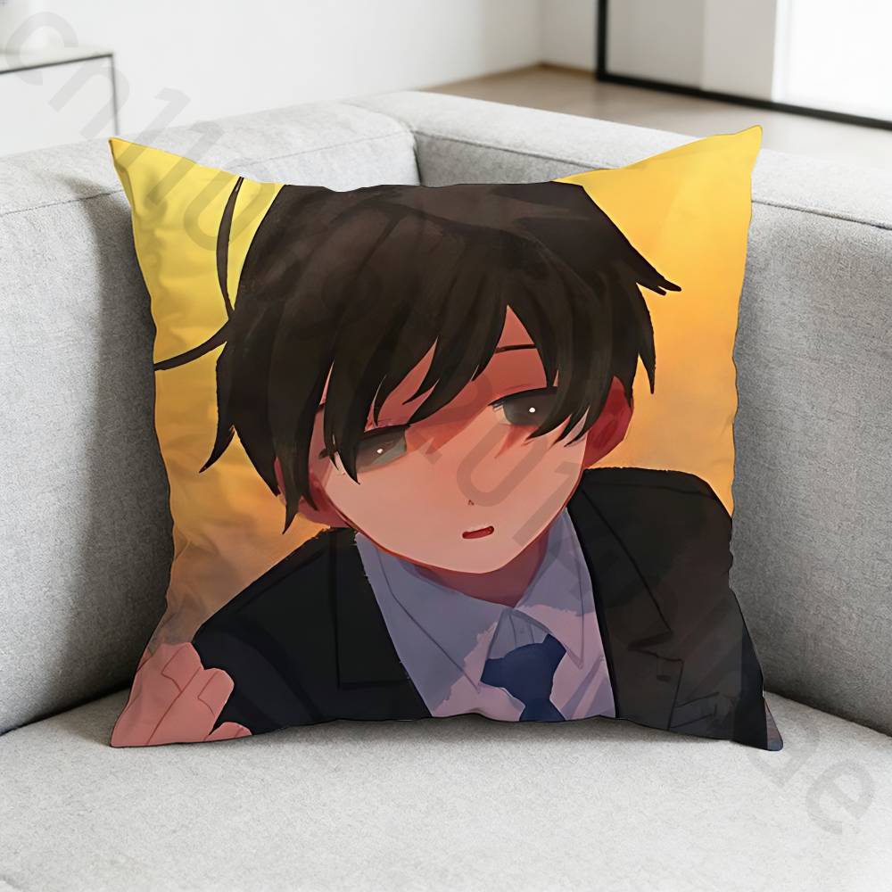 SSaihate SStation Game Pillow Case Square DoubleSided Printing Short Plush Sofa Cushion Cover Bedroom Bedside Pillow