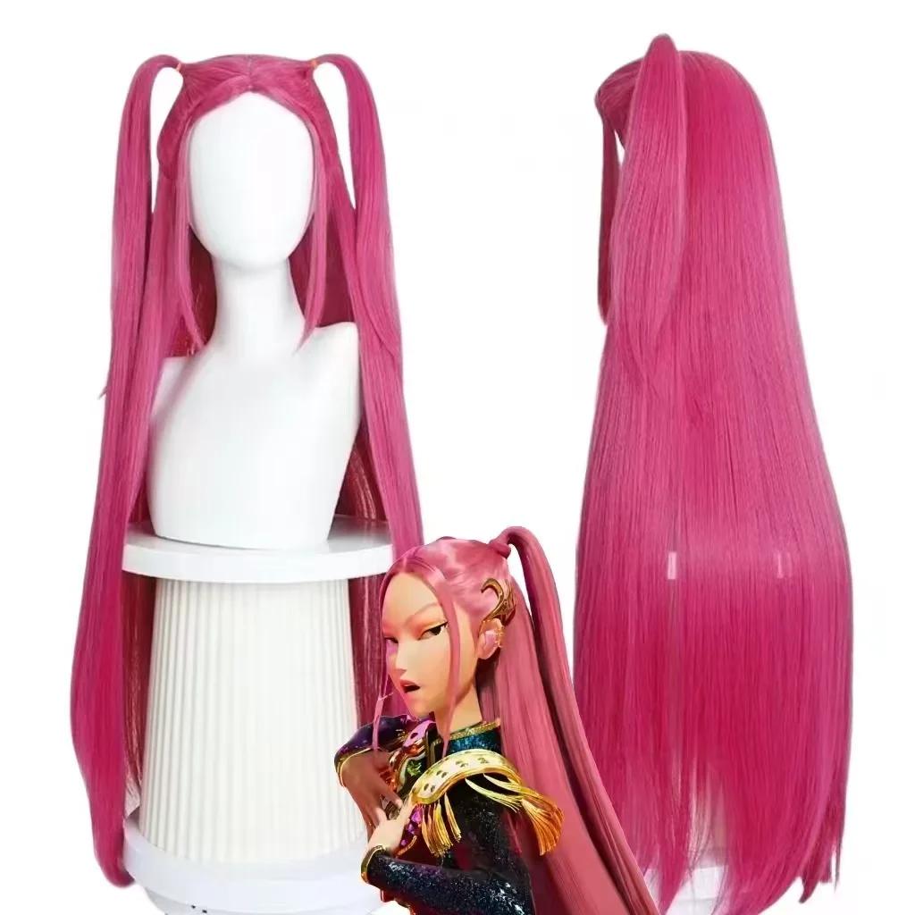 Детский Корейский Kpop Косплей Демон Руми Зои Мира Охотники Охотница Костюм Девочки Группа Идол Ролевая Игра Хэллоуин Карнавал Вечеринка Наряд Костюм