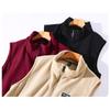 Autumn and Winter Polar Fleece Vest Men's Sleeveless Jacket Loose Large Size Plus Velvet Plus Size Thermal Vest 4XL-12XL