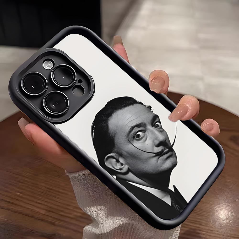 Salvador Dali Art Phone Case For IPhone 17 Pro Max 15 Pro 16 14 Plus 12 13 Mini 11 Pro Shockproof Soft Cover