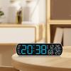 Digital Alarm Clock Desk Clocks Multifunctional Practical Modern LED Display for Table