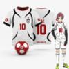 Anime Japanese Blue Lock Isagi Yoichi Football Jersey T-shirt Cosplay Hyoma Chigiri Meguru Bachira Tee Original Men Clothes
