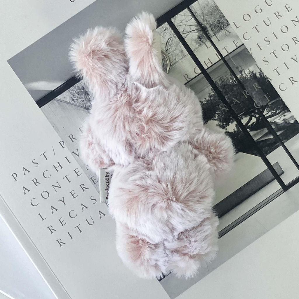 AS KNOW AS плюс AS ZY8626 Пушистое Животное PK Милый Парный Розовый Плюшевый Мишка (ASKNOW PLUS) Брелок, Кролик, F, Кролик,