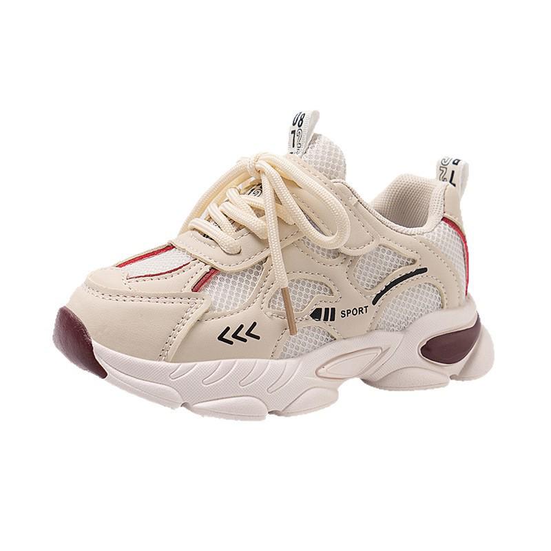 2026 Spring Children's Sports Shoes, Breathable Mesh, Soft Sole, Lightweight Boys' & Girls' Running Shoes, Casual Sneakers
