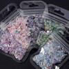 1 Pack Irregular Nail Crystal Gravel Glass Crushed Stones Jade For Nails Decoration Accessories Parts Manicure Rhinestone Charms
