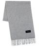 35 Cashmere Basic Wave Long GRAY 100% Scarf/Alnilam (D0265)
