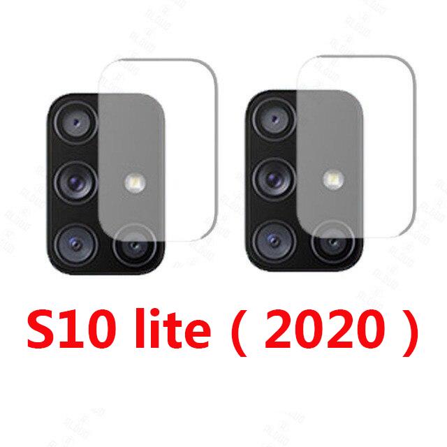 2 шт. Стекло объектива камеры для Samsung Galaxy A51 A71 Note 20 S20 Ultra Plus S20 + A52 A72 s10 s9 note 20 S21 A32 4G Защитная пленка для экрана S20 Fe