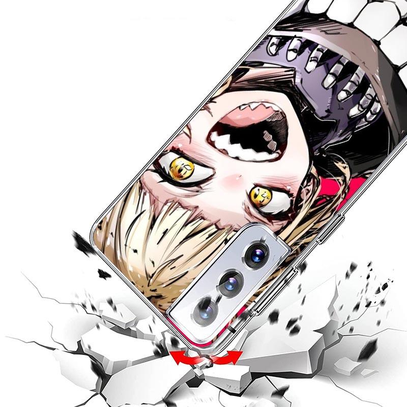 Himiko Toga Waifu Anime My Hero Case Phone Cover for Samsung Galaxy S24 S25 Ultra S23 Plus S22 + S21 S20 FE S10 S25Plus Trend Fu
