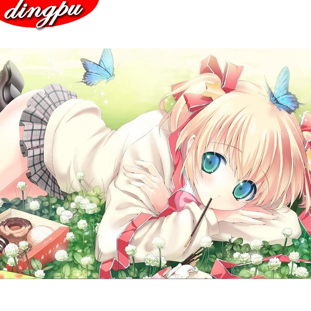 5D Diamond Painting Penguin Full Drill Round Rhinestone Pictures Diamond Embroidery Cartoon For Children