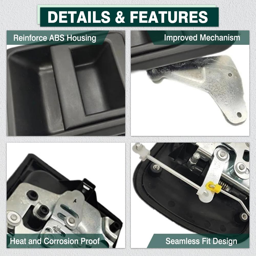 Exterior Rear Door Handle Right Outside Sliding Door Handle For Iveco Daily III IV V 50035292, 500329761, 504065407, 500352921