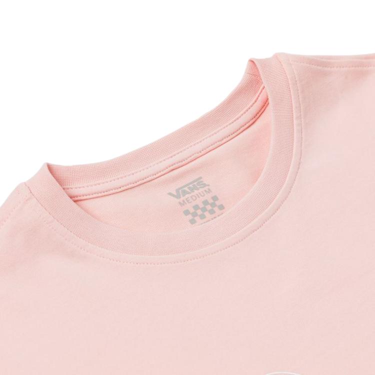 Vans Spacemolly Удобная Модная Мягкая Трендовая Обычная Футболка Женские Топы Розовый VN000RA9CHN