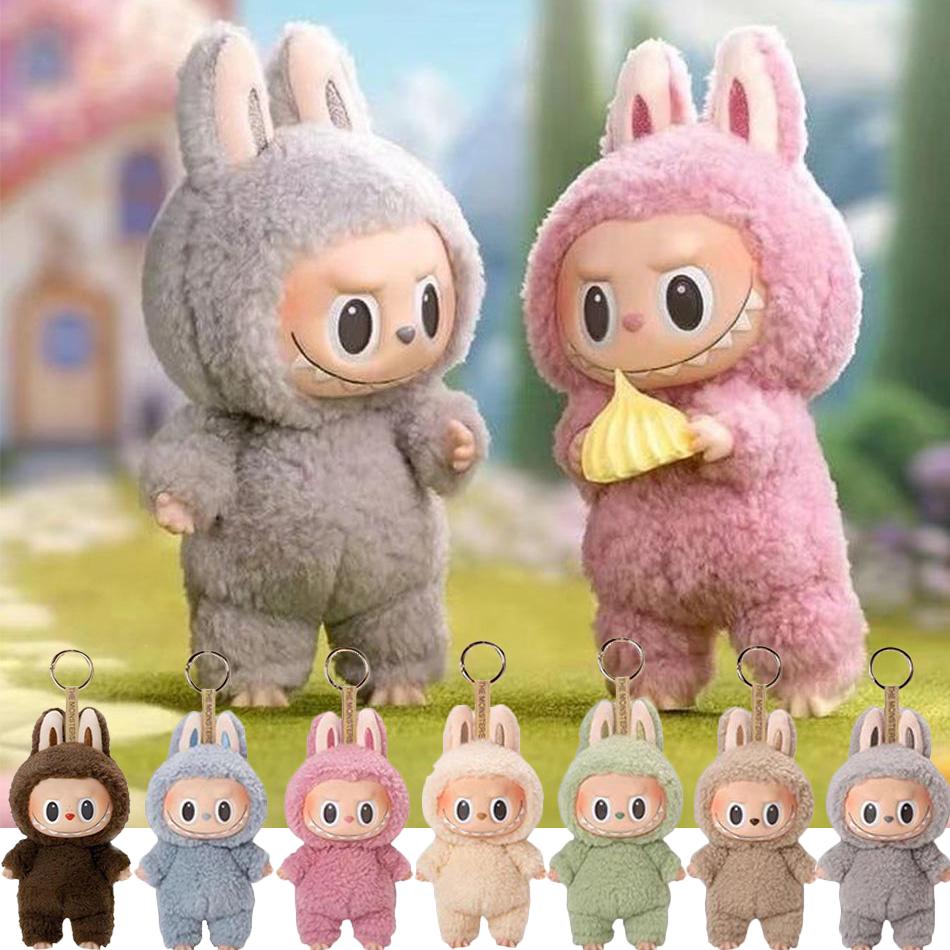 Labubu The Monsters Виниловая кукла с лицом Heart-Moving Macaron Doll Blind Box Blind Bag Фигурка Угадывание Сумка Китай Высококачественная Реплика