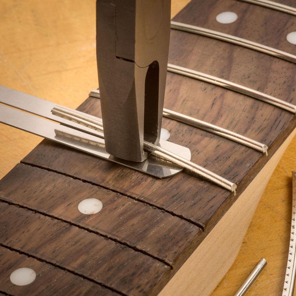 6-Inch Guitar Fret Puller Flat-Head Pliers for Fret Replacement