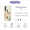 For Samsung Galaxy A17 5G Case Christmas Snowman Pattern Printing Straight Edge TPU Phone Back Cover