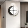Living Room Creative Wall Clock Modern Light Luxury Clock New Style Clock Simple and Atmospheric Watch Wall Hanging Silent Home