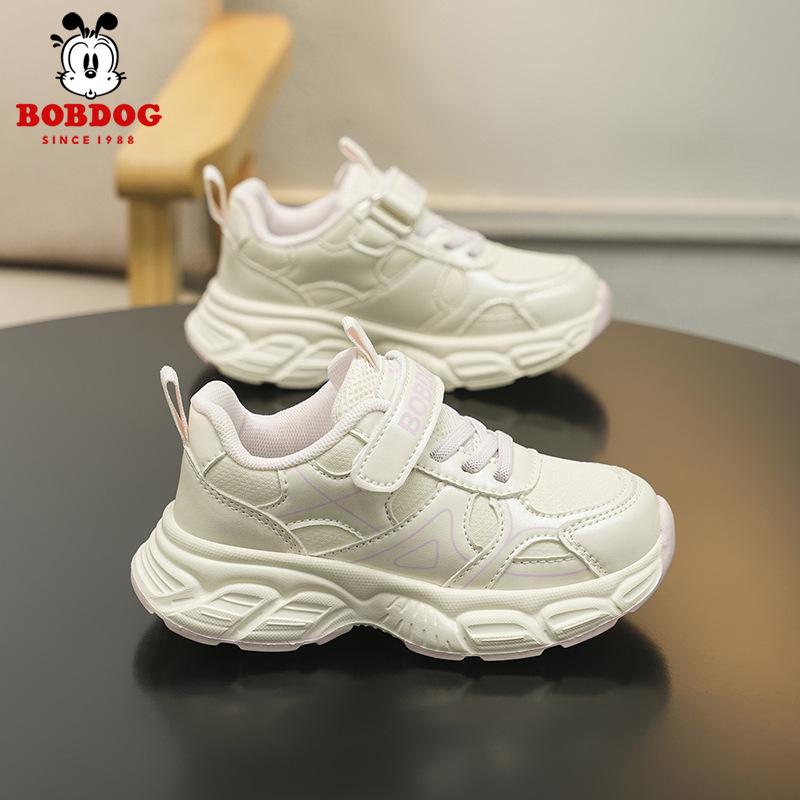 Babudou children's shoes, girls' sneakers, autumn collection2026New lightweight and comfortable soft-soled dad shoes for girls, available in medium