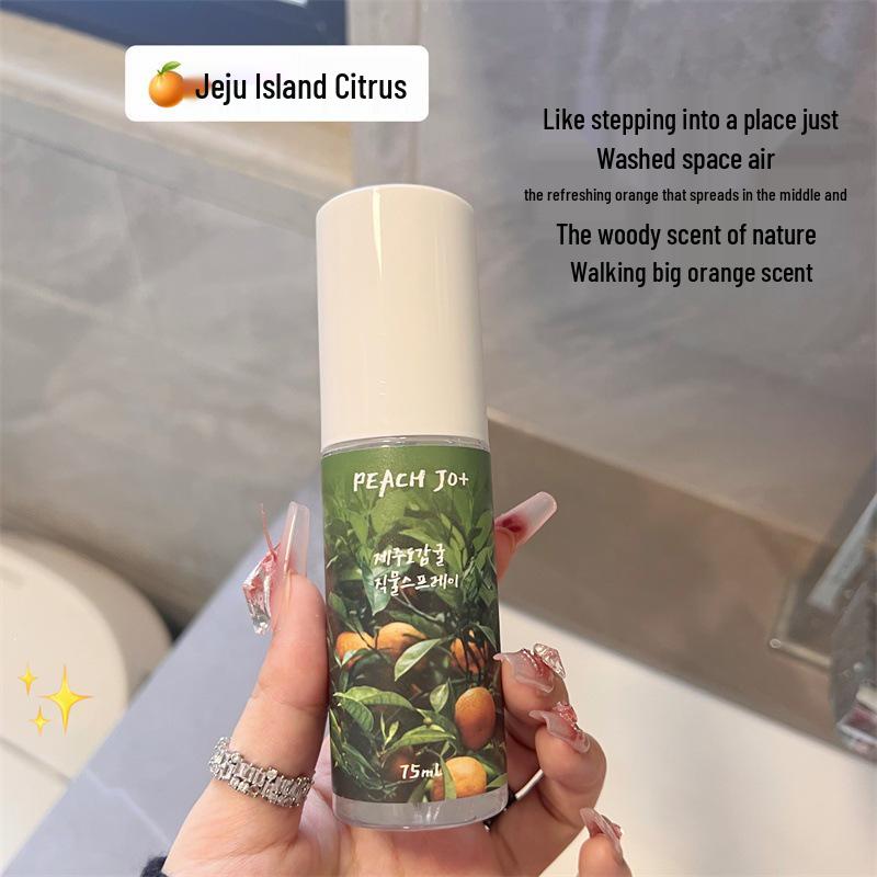 PEACH JO+ Korean Camellia Orange Zen Tea Clothing & Body Deodorizing Spray for Men and Women