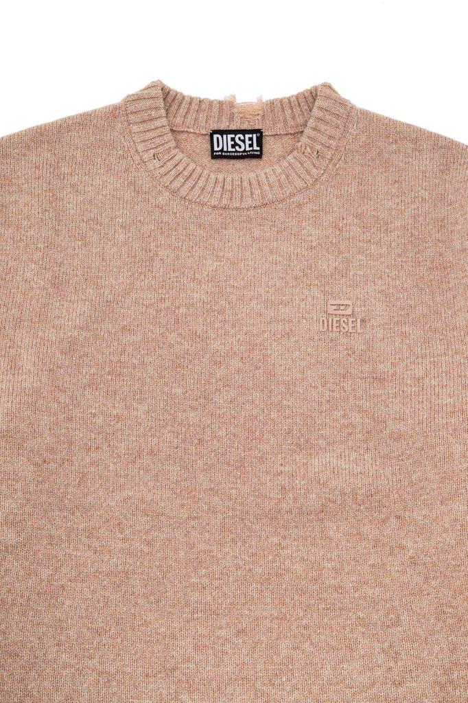 Вязаный A16021RDBCY 71I Коричневый L [Diesel] Мужской K-LARENCE-CREW-OUT