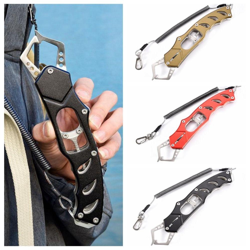 Catch Fish Fish Nose Pliers Aluminum Zinc Zinc Alloy Fishing Lip Grip Grabber Breaker Accessory