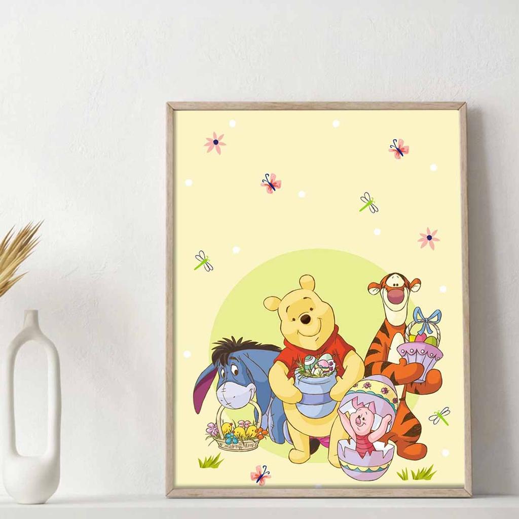 DIY Diamond Painting Winnie The Pooh Cross Stitch Kit Mosaic Art Diamond Painting Full Circle Diamond Home Decoration
