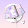 Automatic Three-fold Umbrella Cartoon Digital Folding Umbrella Vinyl Anti-ultraviolet Sunscreen Sun Umbrella