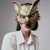 Маска на пол-лица для Хэллоуина, маска для косплея животных, креативная маскарадная маска для ночного клуба