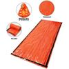 Emergency Blanket Waterproof Thermal Bivy Sack Portable Thermal Sleeping Bag Survival Gear for Camping Hiking Outdoor Adventure
