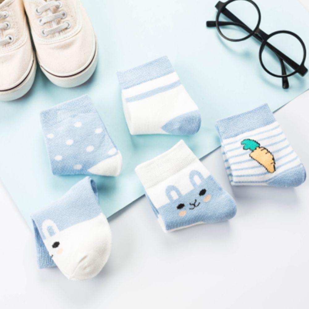 Cozy 1-3-6 Years Old Cute Cotton Short Socks Boys and Girls Baby Newborn Baby Socks